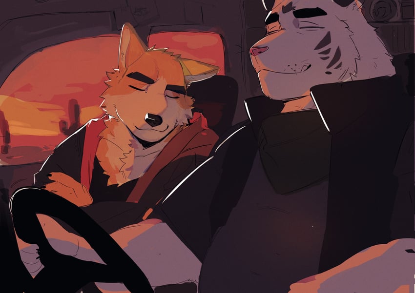 cooper krager and axel (remember the flowers) drawn by artxtcy111