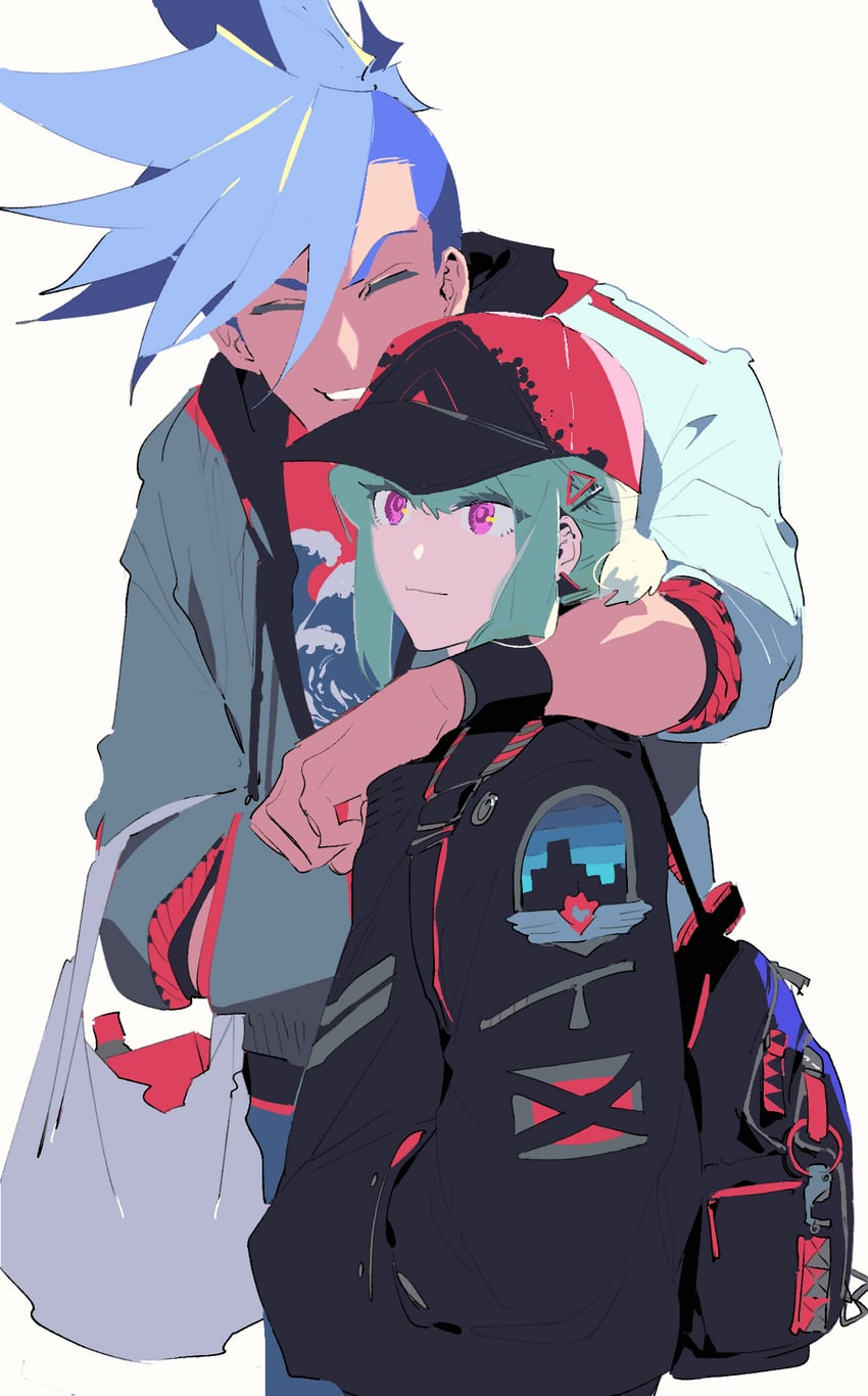 lio fotia and galo thymos (promare) drawn by km_(ksolee1201)