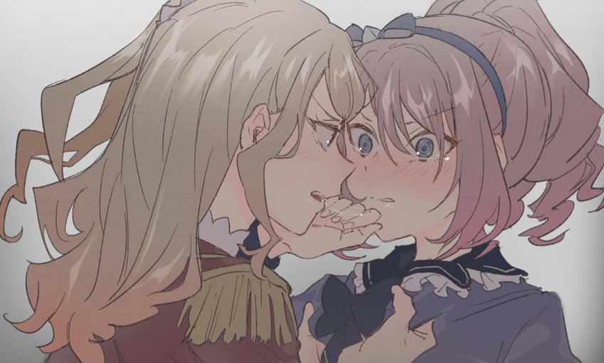 sakuraba rola and kasumi mahiru (aikatsu! and 1 more) drawn by shiontaso
