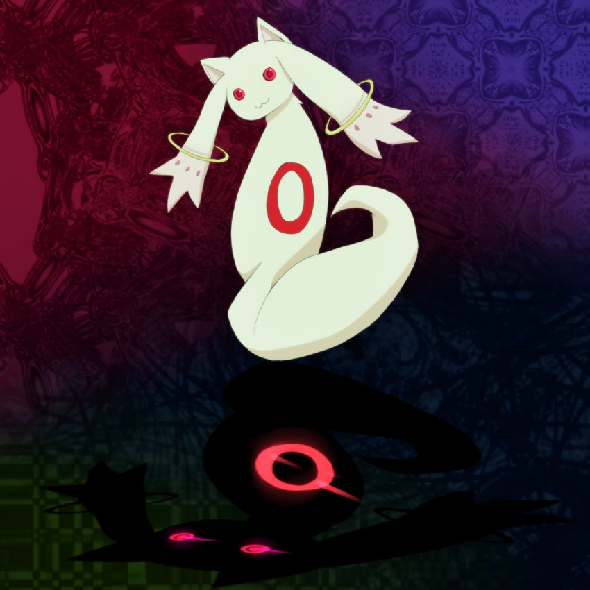 kyubey (mahou shoujo madoka magica) drawn by yuha_(yh-krm)
