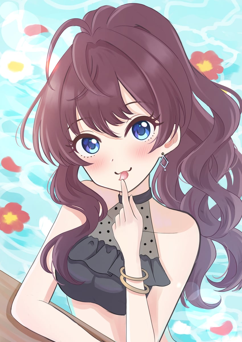 ichinose shiki (idolmaster and 1 more) drawn by hanilz