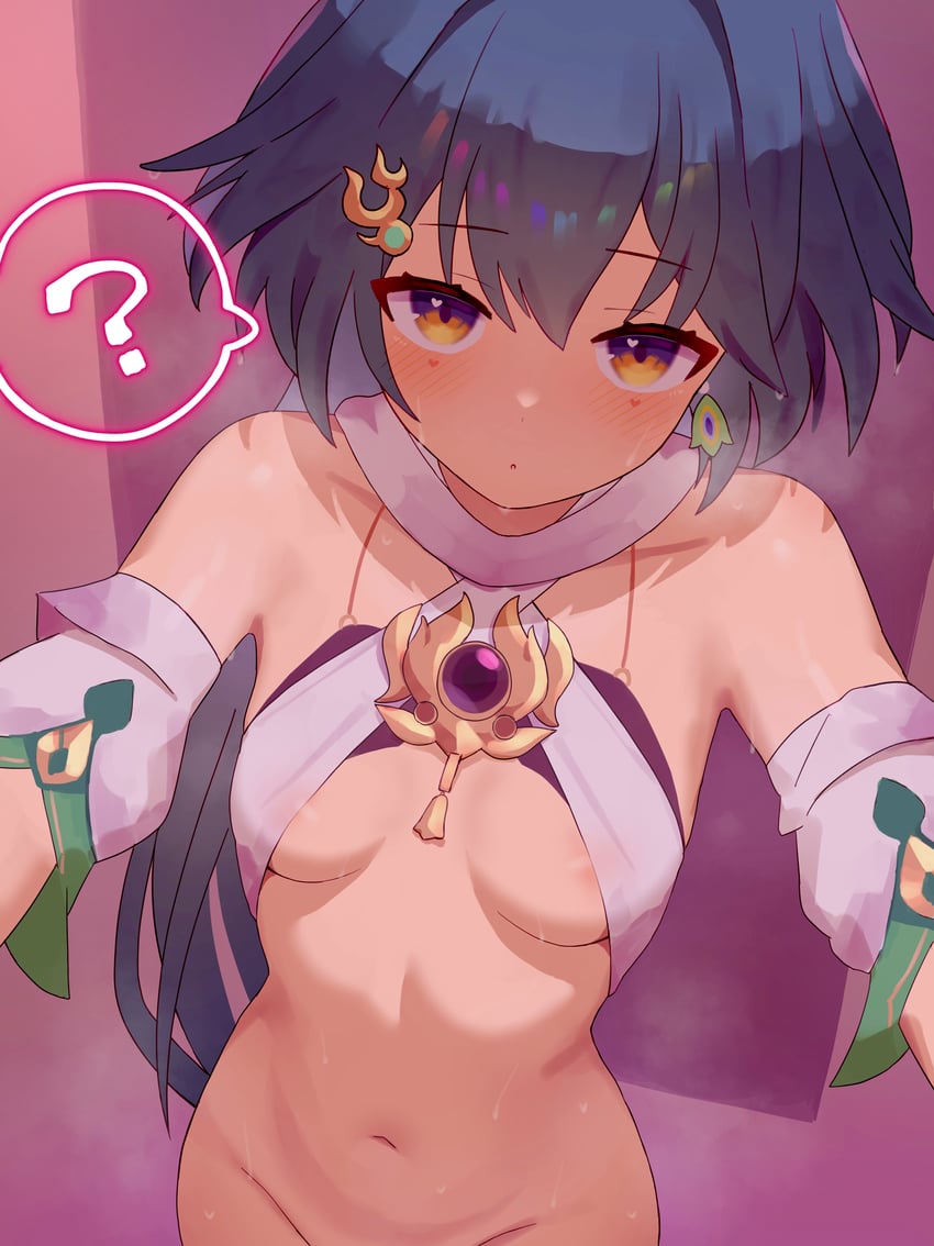 yunli (honkai and 1 more) drawn by nozora_yuzu