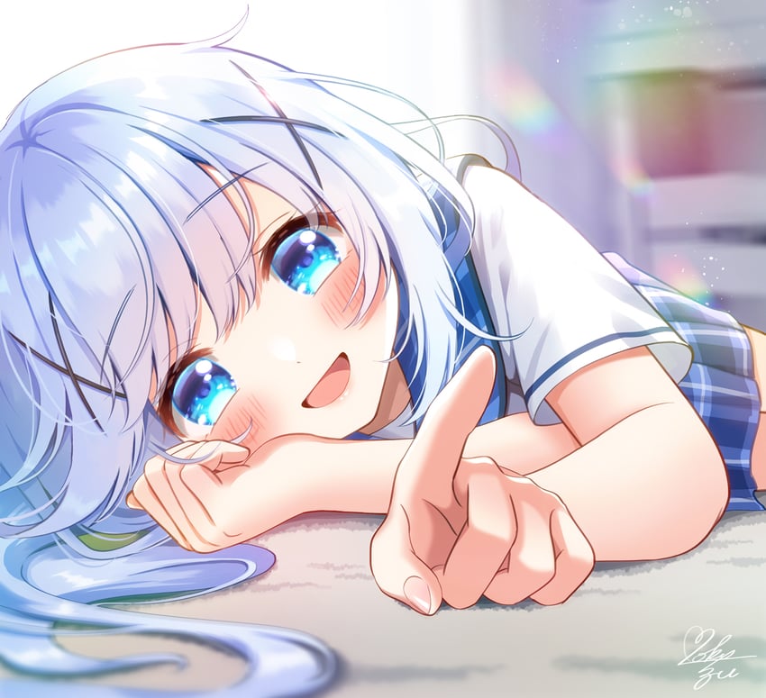 kafuu chino (gochuumon wa usagi desu ka?) drawn by mozukun43