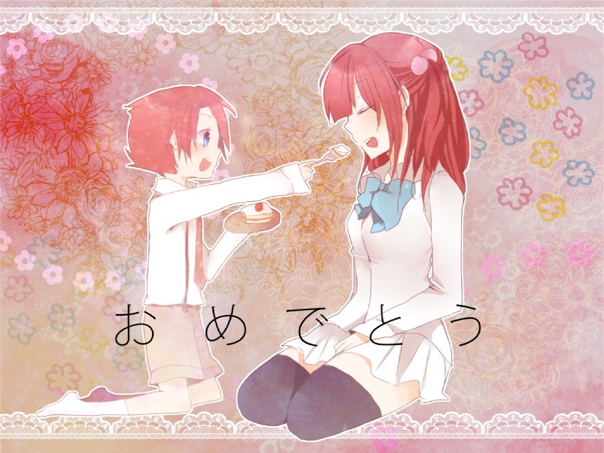 ushiromiya battler and ushiromiya ange (umineko no naku koro ni) drawn by areco_kagu