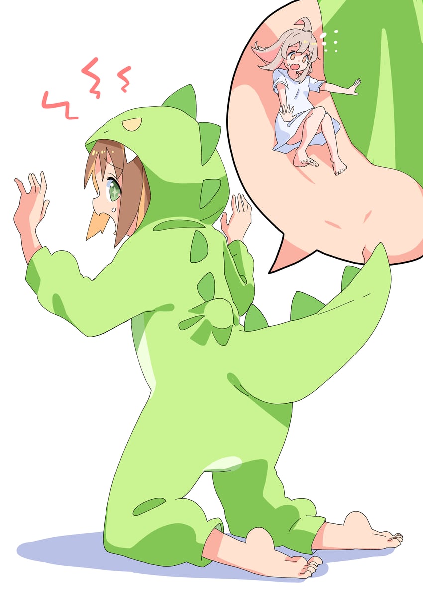 oyama mahiro and oka asahi (onii-chan wa oshimai!) drawn by fuyuno_mikan