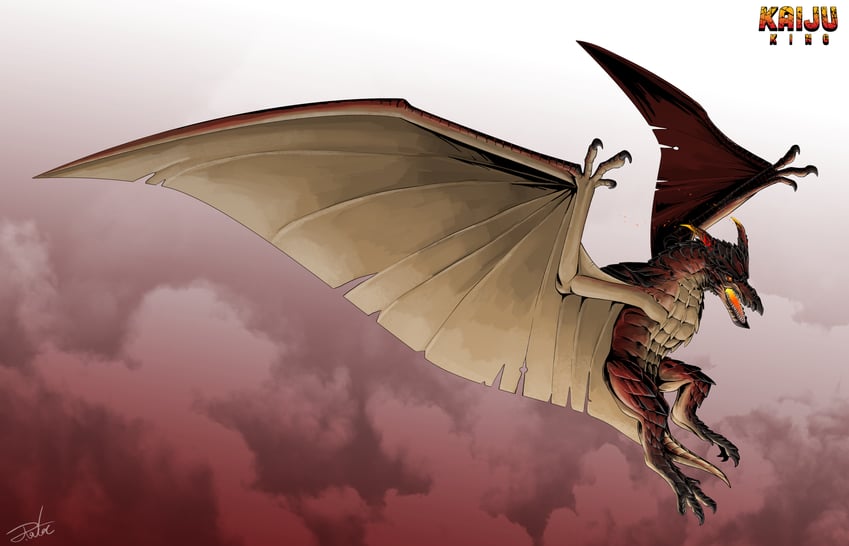 rodan (godzilla) drawn by gugenheim98