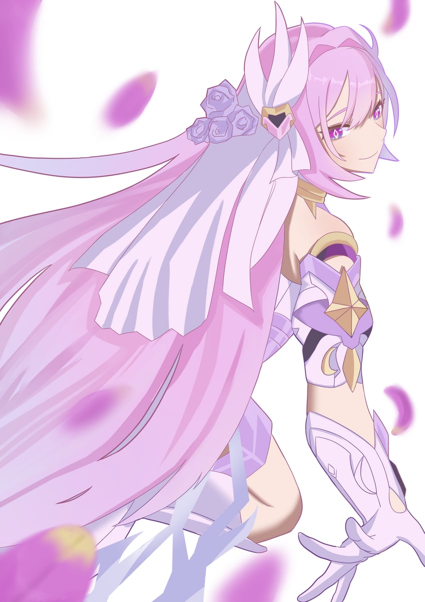 elysia (honkai and 1 more) drawn by syntr_log
