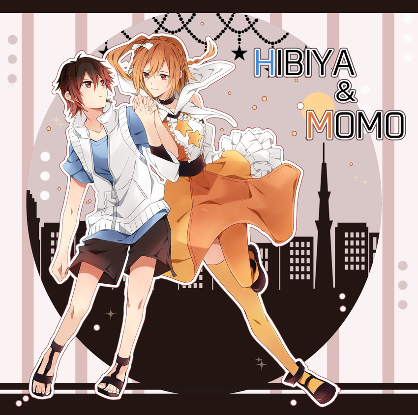 kisaragi momo and amamiya hibiya (kagerou project) drawn by zubora_na_kintoki