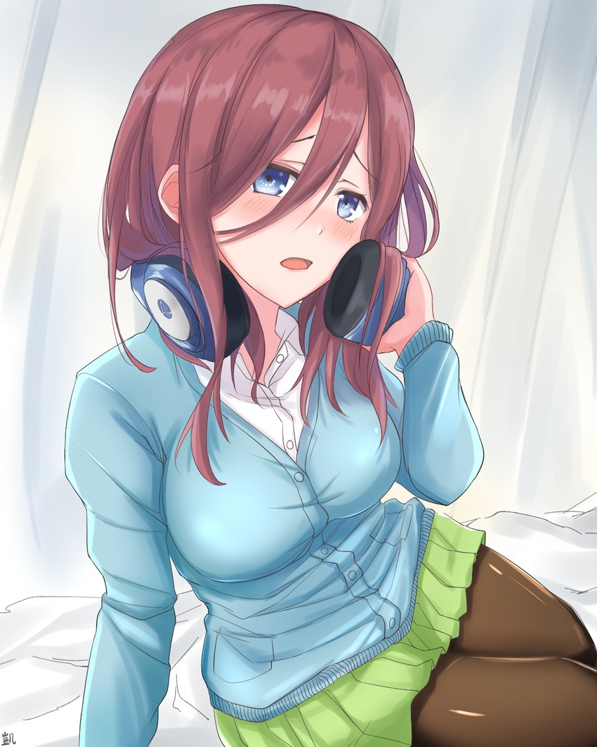 nakano miku (go-toubun no hanayome) drawn by heckler_kai