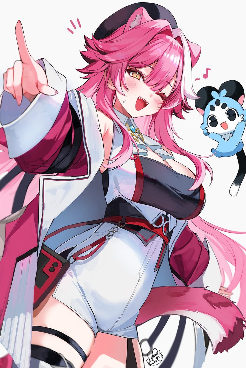 raora panthera and chattino (hololive and 1 more) drawn by raora_panthera_(artist)