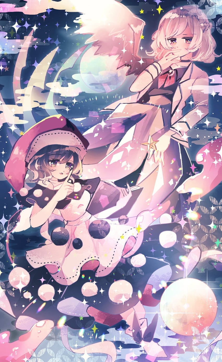 kishin sagume and doremy sweet (touhou) drawn by ratto_(mobilis_1870)