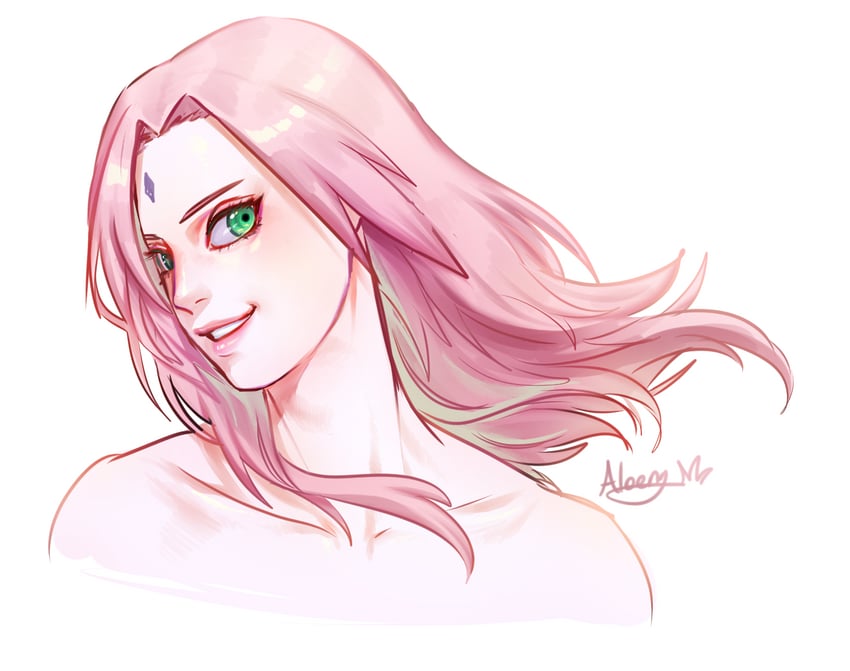 haruno sakura (naruto and 1 more) drawn by qjqjqjql