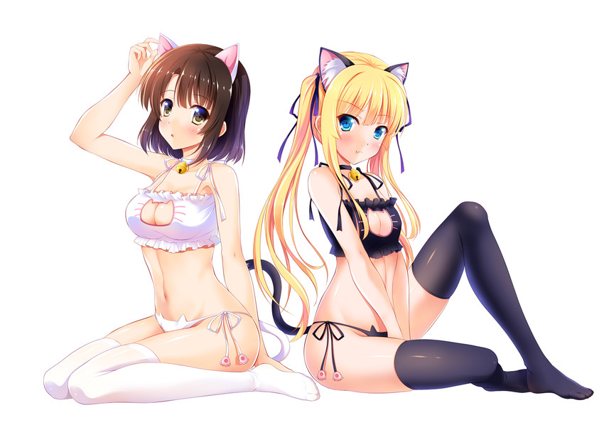 katou megumi and sawamura spencer eriri (saenai heroine no sodatekata) drawn by bashen_chenyue