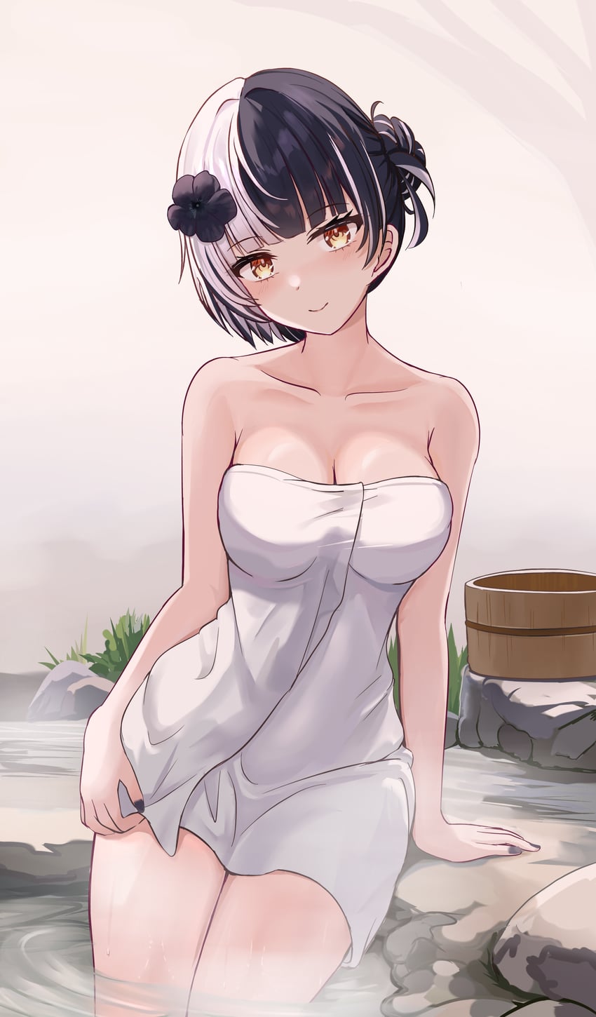 shiori novella (hololive and 1 more) drawn by karu_(karusenpai)