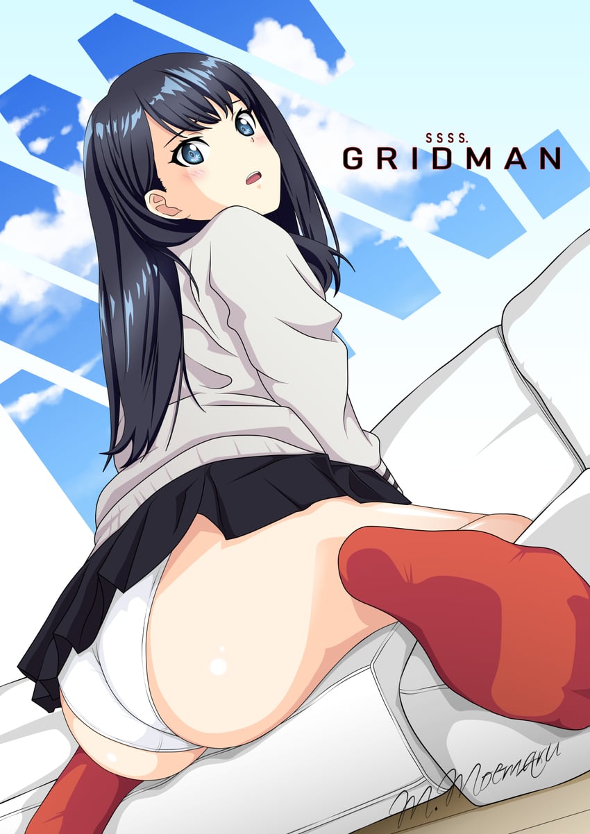 takarada rikka (gridman universe and 1 more) drawn by moemaru_miyako