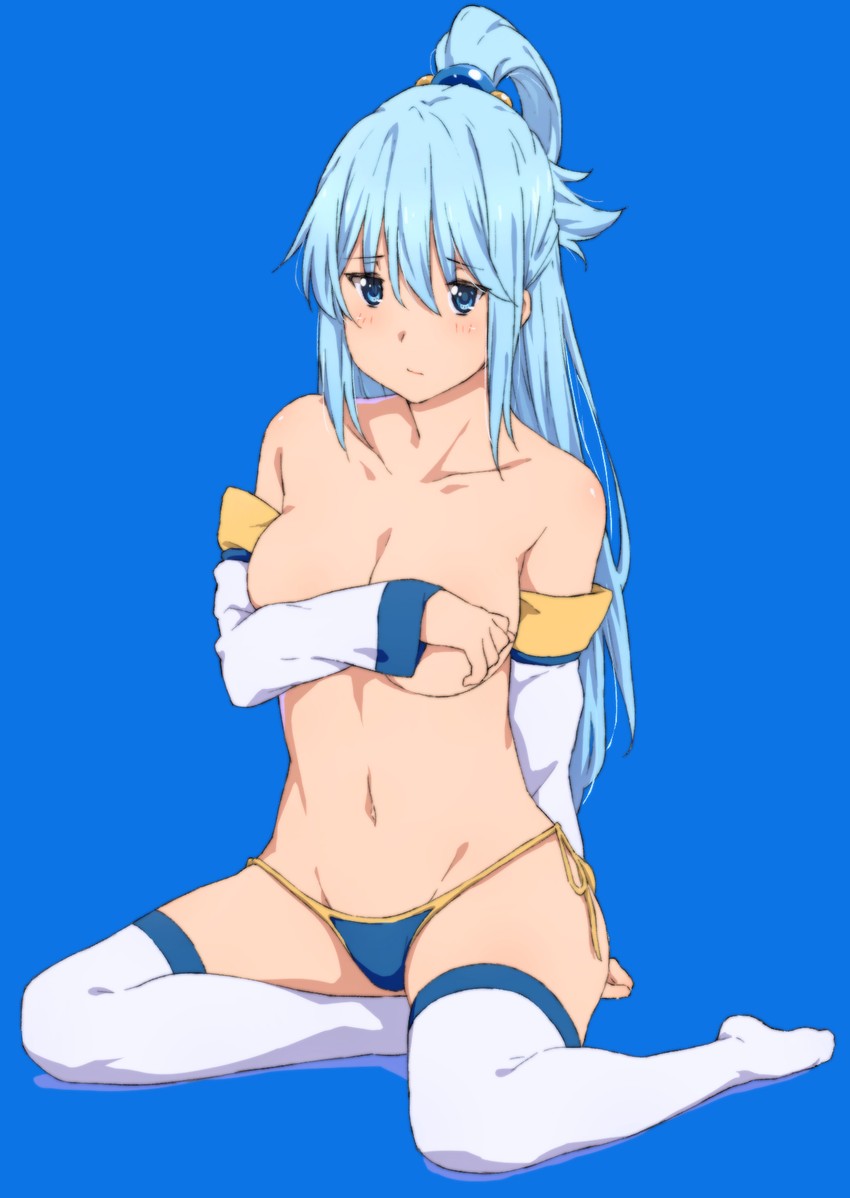 aqua (kono subarashii sekai ni shukufuku wo!) drawn by wakkuchin20