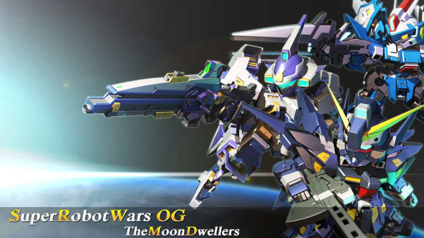 huckebein mk ii, bellzelute, and ashsaviour (super robot wars and 3 more) drawn by yugo_ama_toki