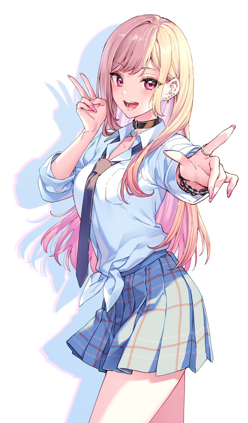 kitagawa marin (sono bisque doll wa koi wo suru) drawn by nardack