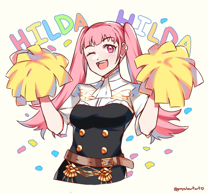 hilda valentine goneril (fire emblem and 1 more) drawn by graysheartart