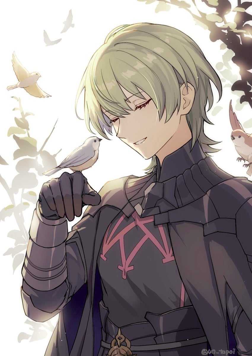 male byleth (fire emblem and 1 more) drawn by un_tapoi