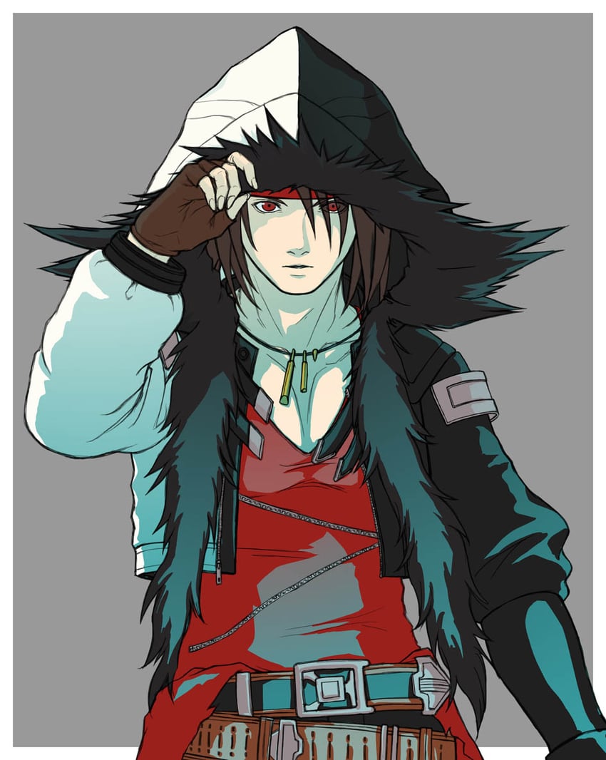 vincent valentine (final fantasy and 2 more) drawn by gai012