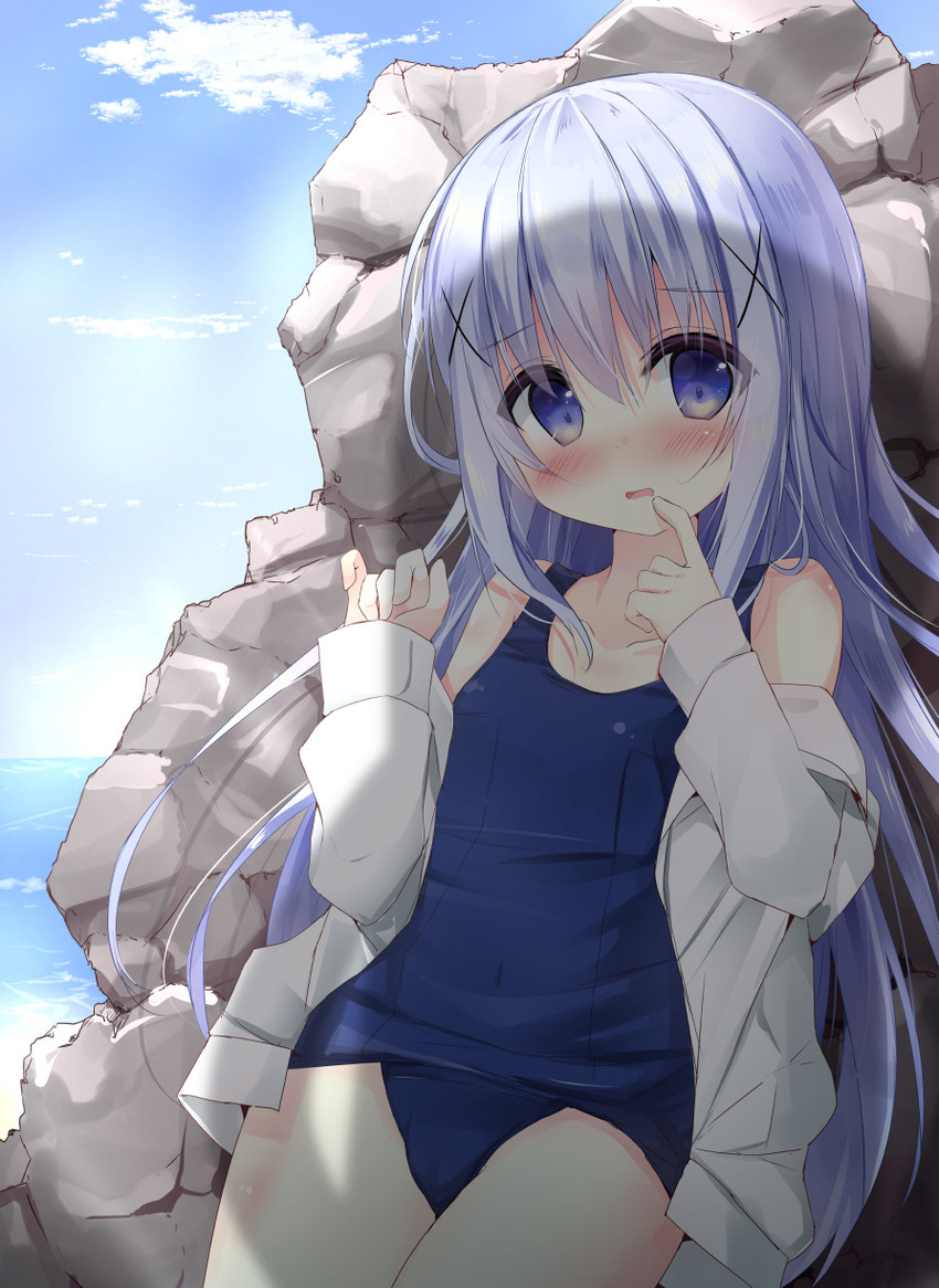 kafuu chino (gochuumon wa usagi desu ka?) drawn by kouda_suzu