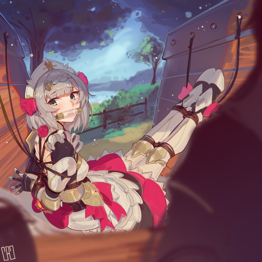 noelle (genshin impact) drawn by cad_(caddo)