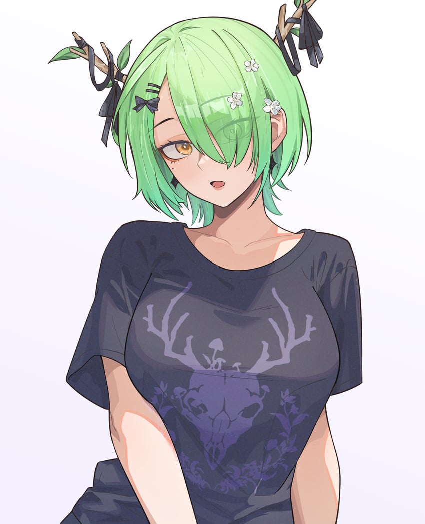 ceres fauna (hololive and 1 more) drawn by nokaa_aru