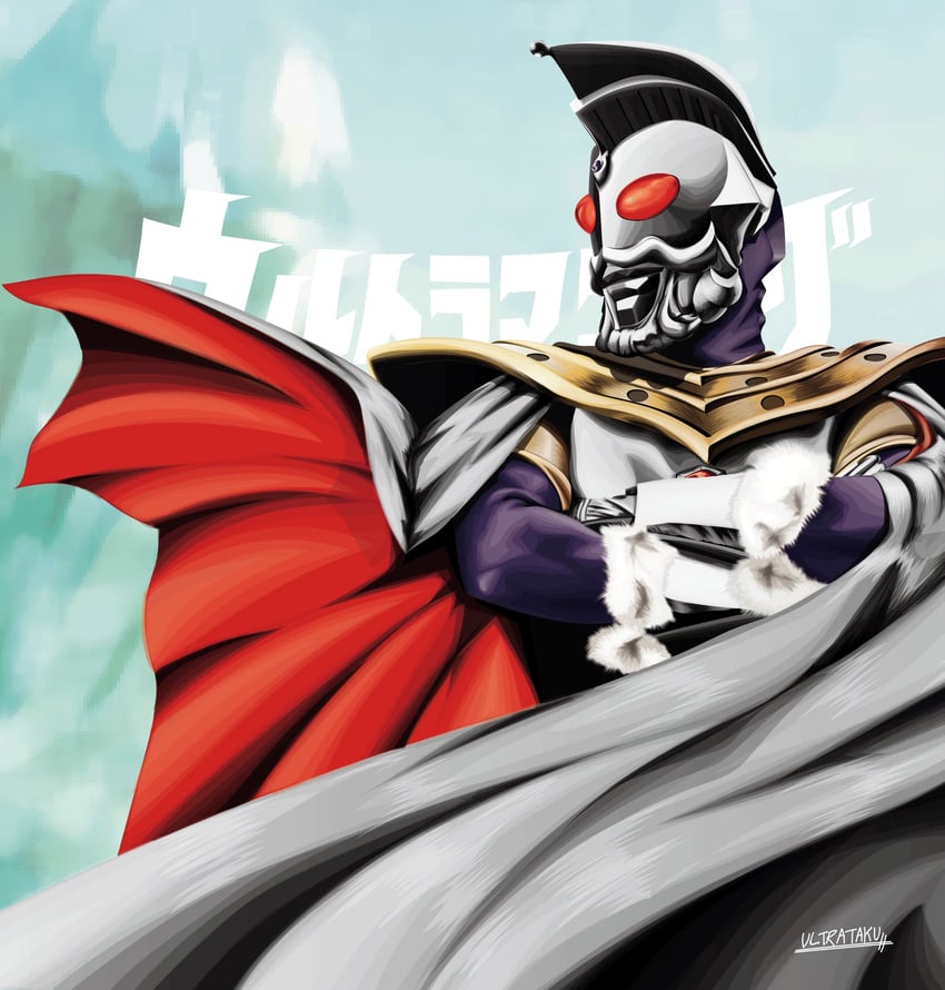 ultraman king (ultra series and 1 more) drawn by ultrataku