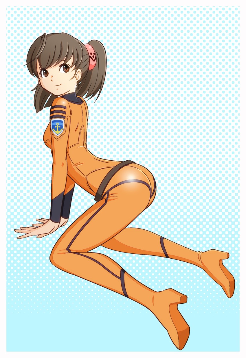 misaki yuria (uchuu senkan yamato and 1 more) drawn by nicoa7