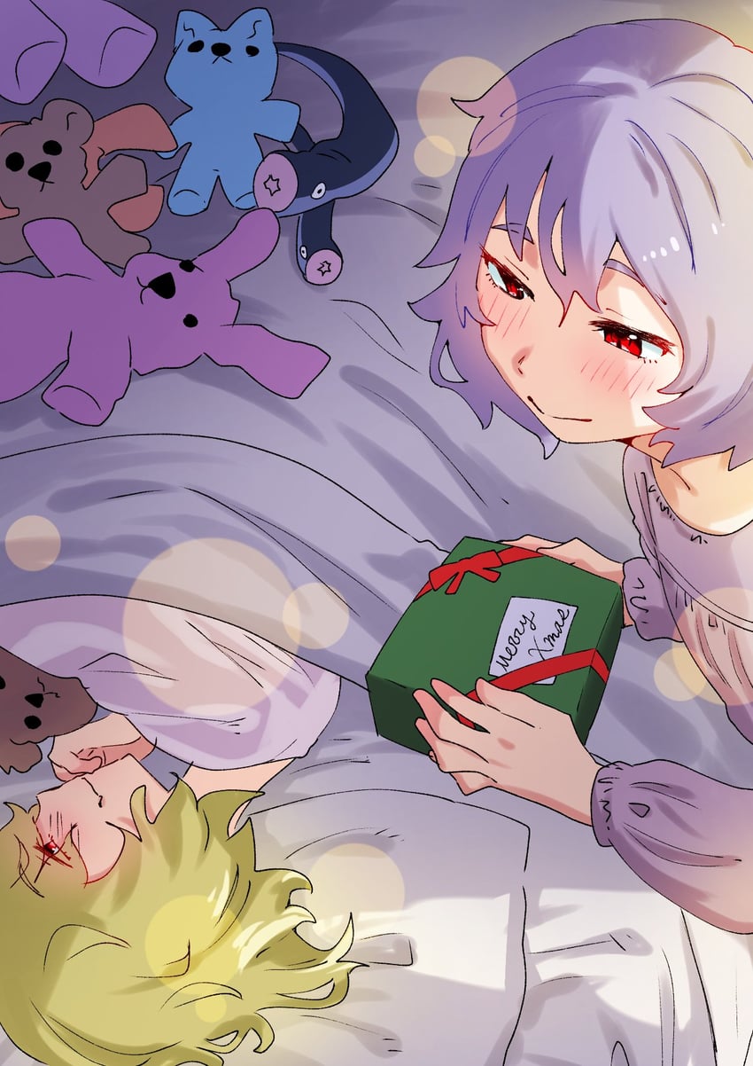 remilia scarlet and flandre scarlet (touhou) drawn by sobayu_to_tenpura