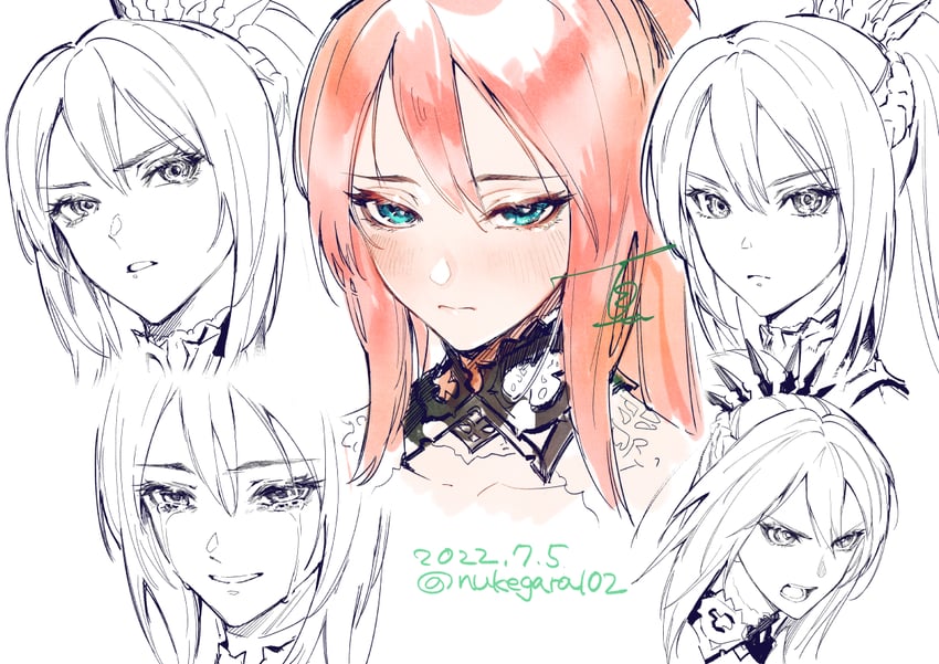shionne (tales of and 1 more) drawn by nukegara102