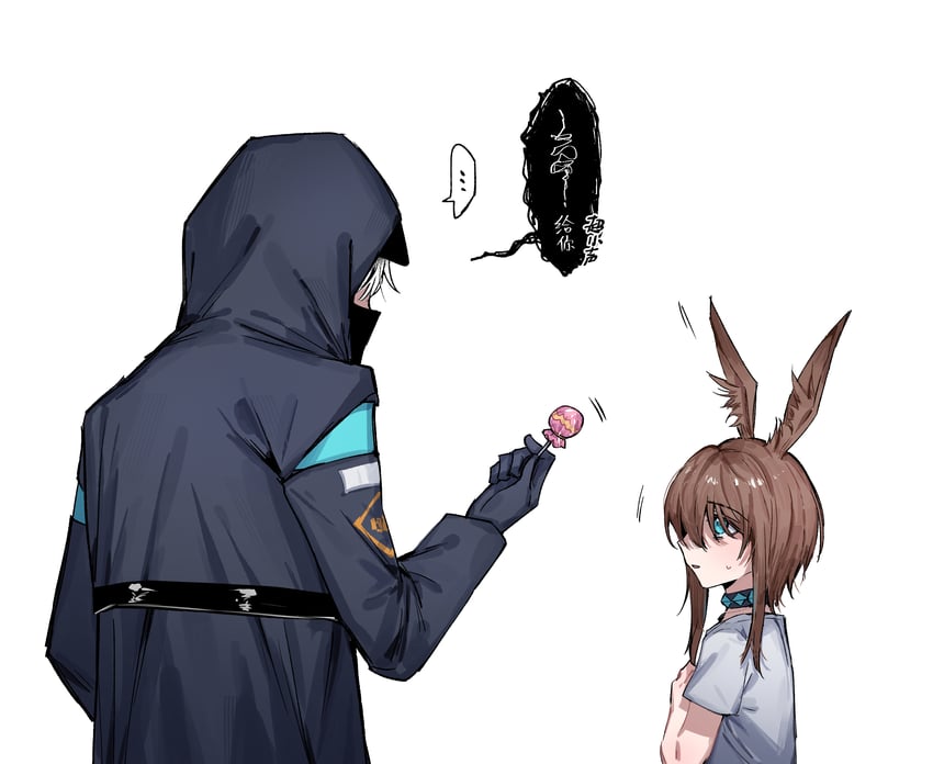 doctor, amiya, and female doctor (arknights) drawn by drlee_lili