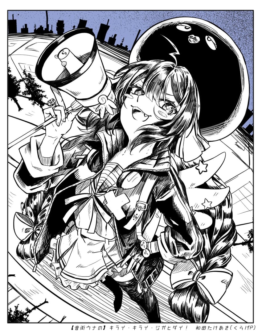 otomachi una (vocaloid and 1 more) drawn by nabebuta_(pigpot)