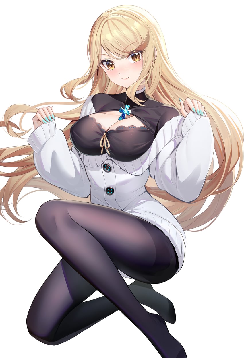 mythra (xenoblade chronicles and 1 more) drawn by ririko_(zhuoyandesailaer)