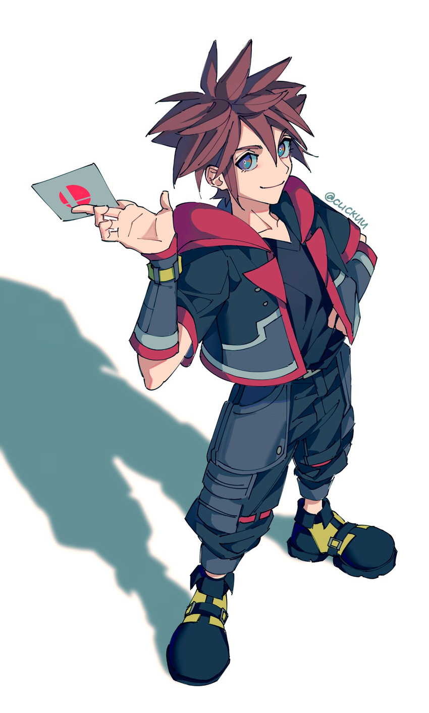 sora (super smash bros. and 2 more) drawn by clickuu
