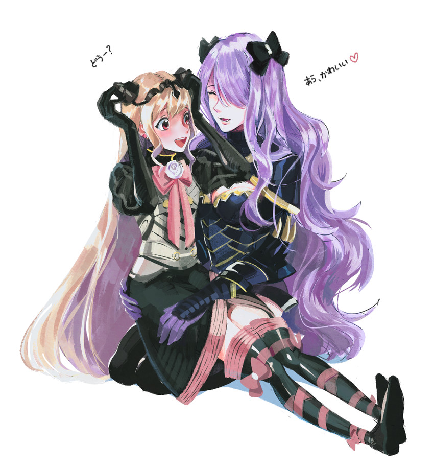 camilla and elise (fire emblem and 1 more) drawn by sophie_(693432)