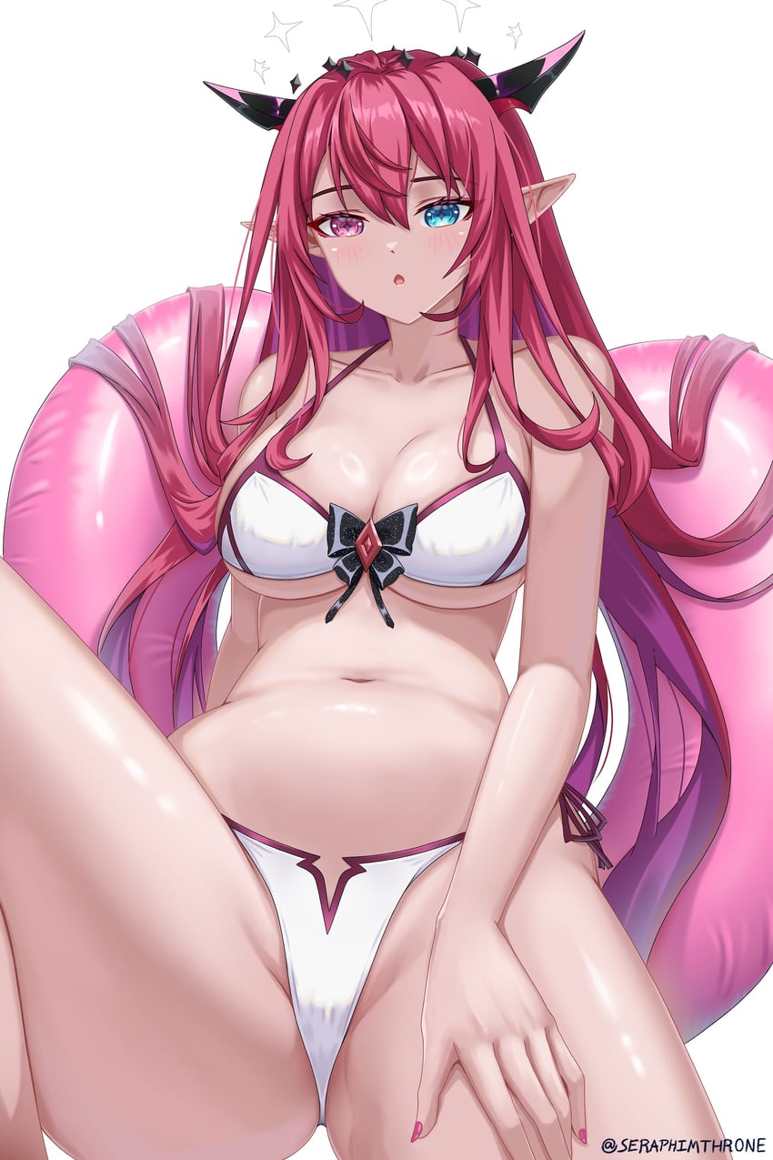 irys (hololive and 1 more) drawn by seraphim_throne