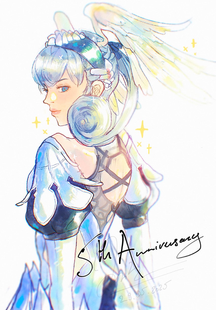 melia antiqua (xenoblade chronicles and 2 more) drawn by melia_art