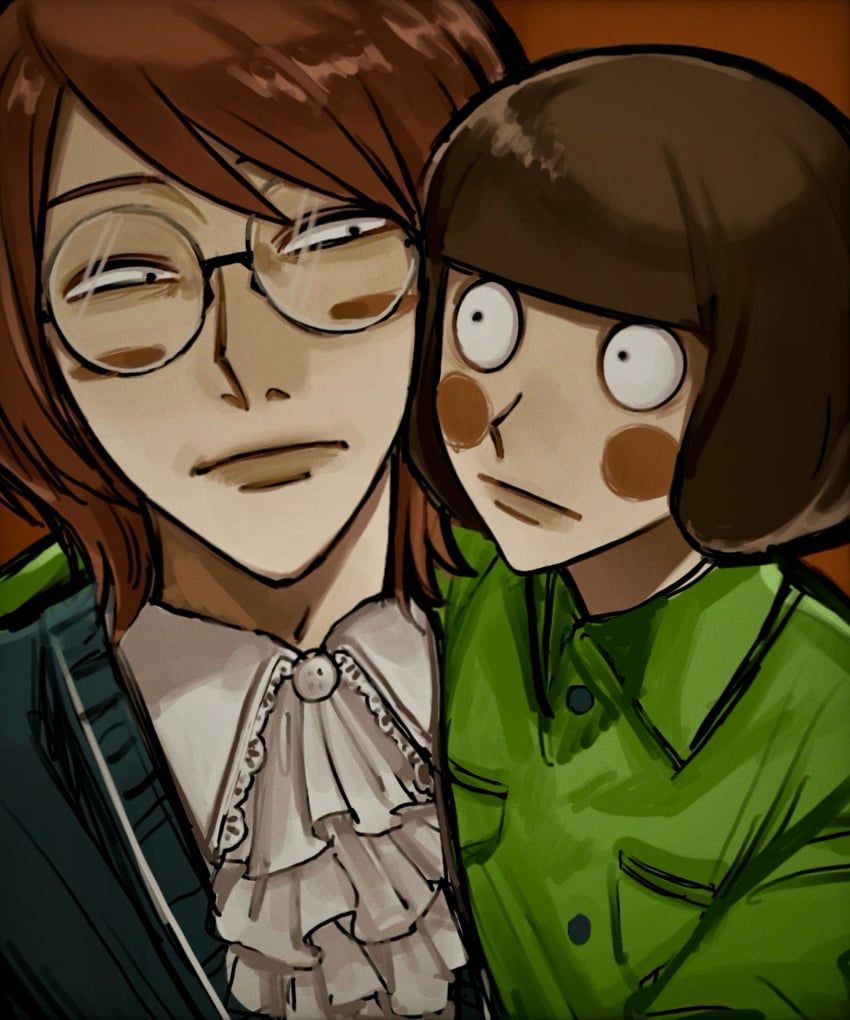 randal ivory and luther von ivory (randal's friends) drawn by tazimaharu_0503