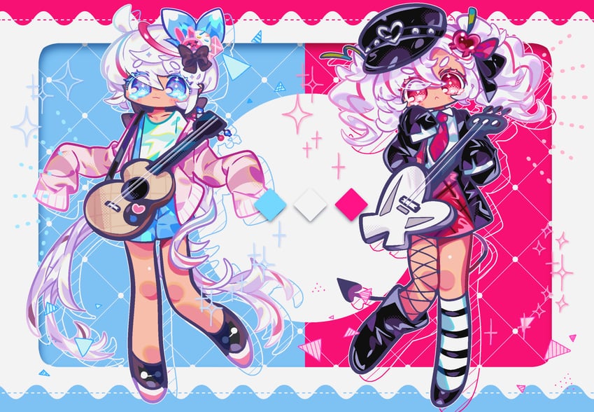 parfait cookie (cookie run and 1 more) drawn by omoyu_(nakyu715)