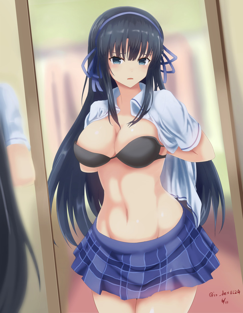 ikaruga and katsuragi (senran kagura and 1 more) drawn by furiruno