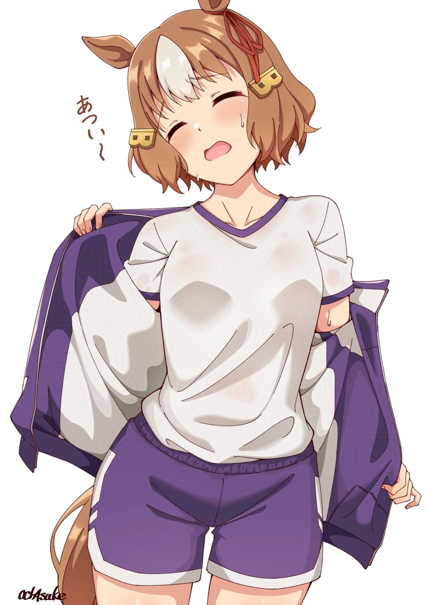 belno light (umamusume and 1 more) drawn by motsutoko