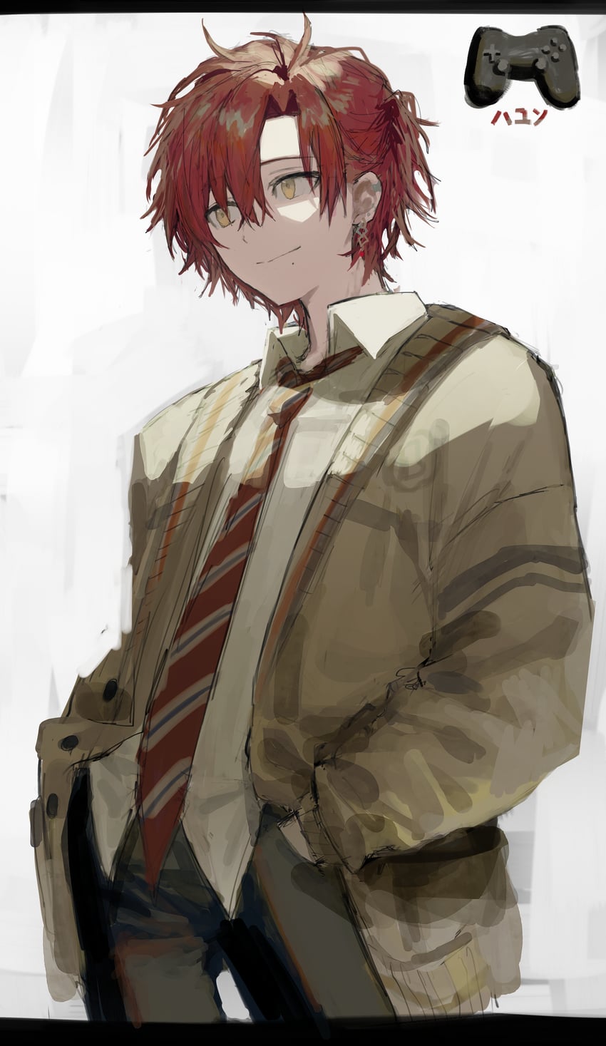 ha yun (nijisanji and 1 more) drawn by es-ther