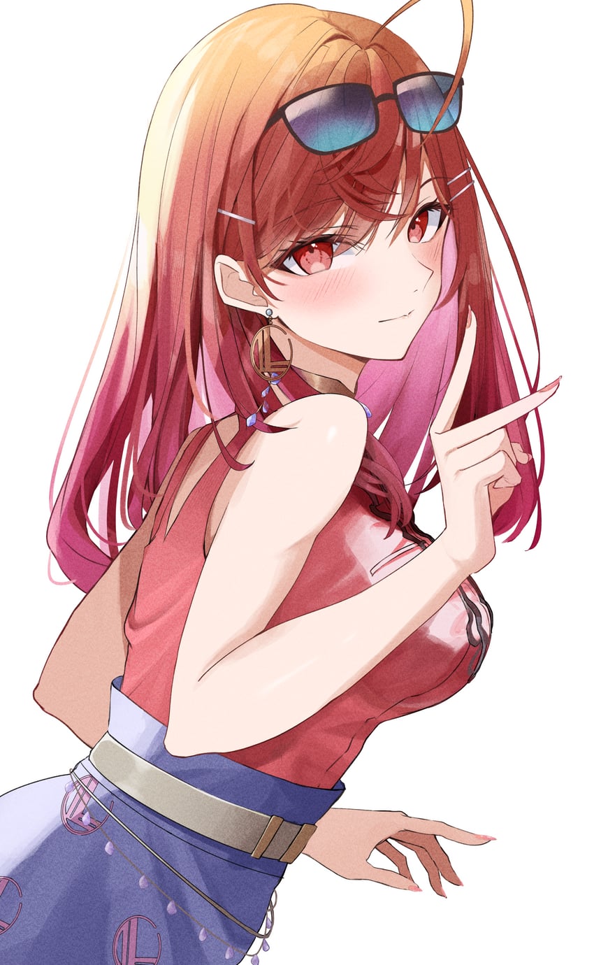 ichijou ririka (hololive and 1 more) drawn by imblossoms