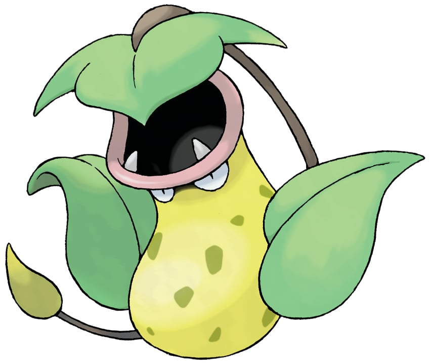 victreebel (pokemon and 1 more) drawn by sugimori_ken