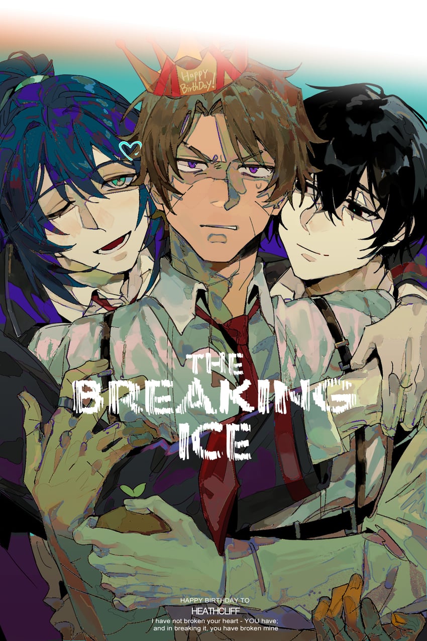 yi sang, hong lu, and heathcliff (project moon and 1 more) drawn by baihuahua5441