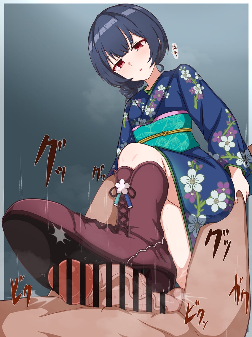 morino rinze (idolmaster and 1 more) drawn by milliani