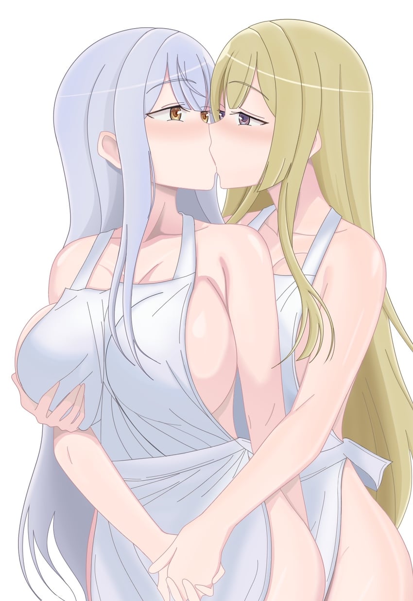 kon kanaho and miyagawa takane (assault lily) drawn by mamedaifuku