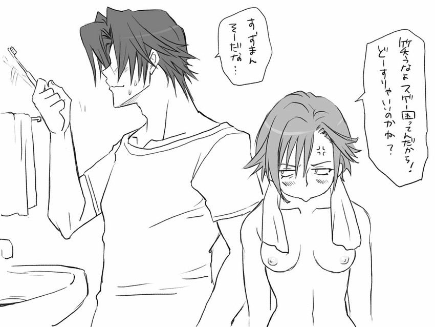 igarashi kyou and hasumi souji (seitenkango. shinyuu to) drawn by eroe